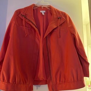 New without tags Chico’s jacket. Chicos sizing 1 which is 8-10 in US sizing.